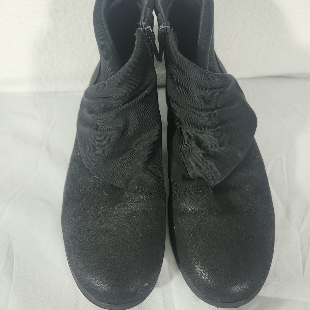Clark's black cloudsteppers booties Shoes womens size 8 M